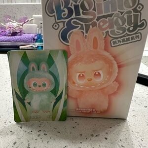 Bigmo Energy Bunny Figure with Card